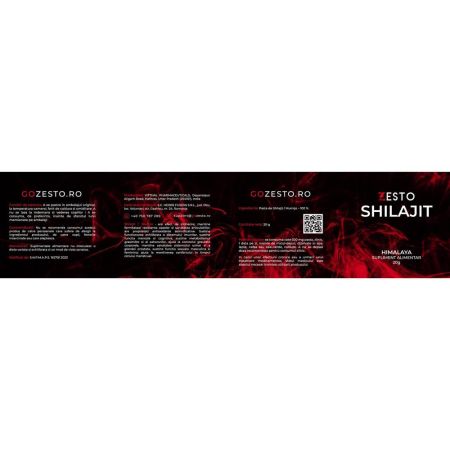 Rasina pura de Shilajit Mumijo Natural, 20 g, Zesto 668668
