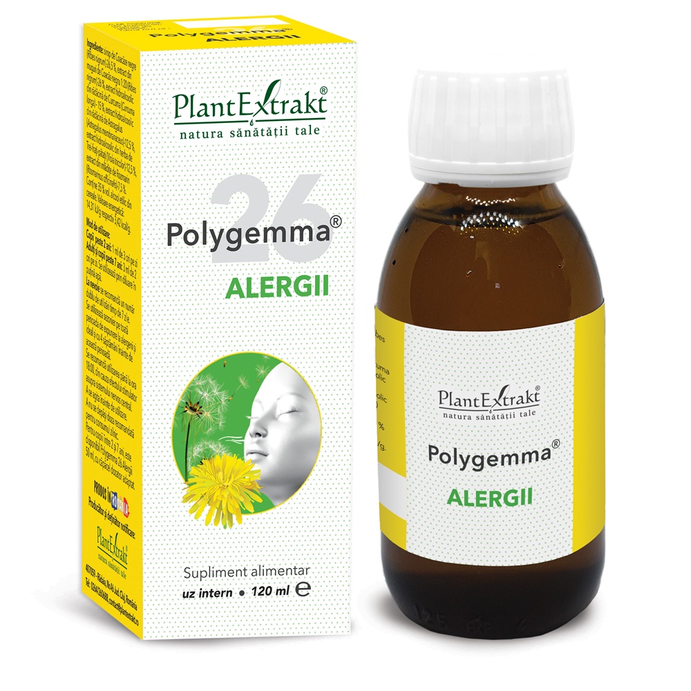 Polygemma 26 Alergii, 120 ml, Plant Extrakt