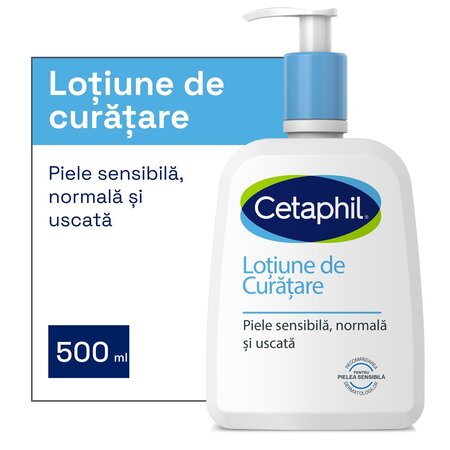 Lotiune pentru curatarea fetei, 473 ml, Cetaphil 748074