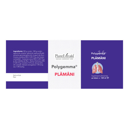Polygemma 16 Plamani, 120 ml, Plant Extrakt 732185