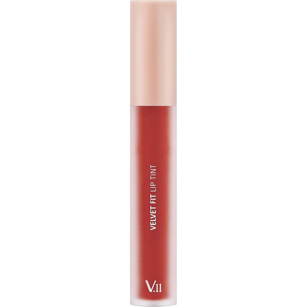 Ruj lichid mat Blooming Red Velvet Fit Lip Tint, 4.7 grame, Village 11 Factory