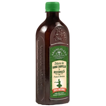 Lotiune cu iarba sarpelui si rostopasca, 500 ml, Aroma Plant 668781