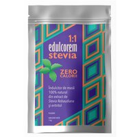 Indulcitor natural Stevia Edulcorem, 1:1, 1 kg, Laboratoarele Remedia
