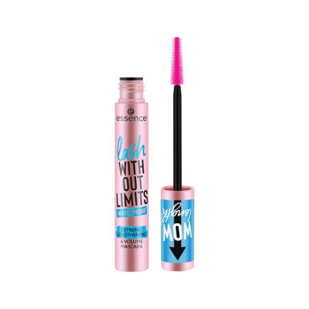 Mascara rezistent la apa 03 Black Extreme Lengthening&Volume Lash Without Limits, 13 ml, Essence 668878