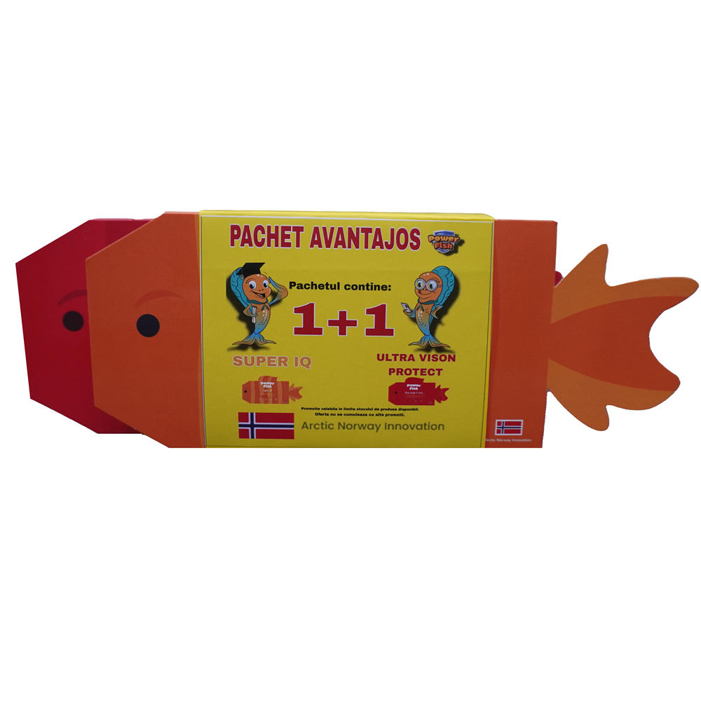 Pachet Super IQ 30 jeleuri + Ultra Vision Protect 30 jeleuri, Powerfish