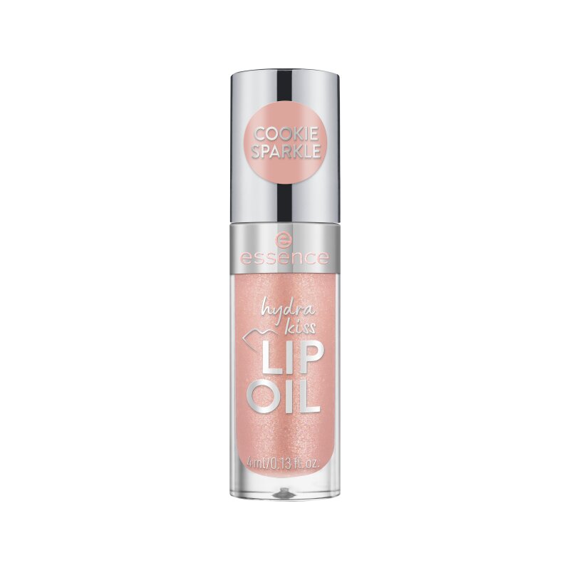 Ulei de buze 09 Cookie Sparkle Hydra Kiss Lip Oil, 4 ml, Essence