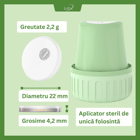 Senzor pentru monitorizarea continua a glicemiei, 1 bucata, Linx 705935