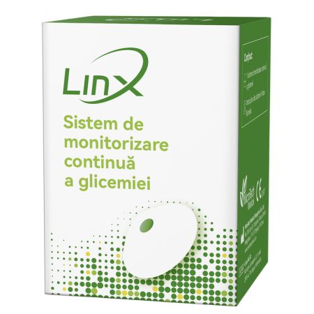 Senzor pentru monitorizarea continua a glicemiei, 1 bucata, Linx