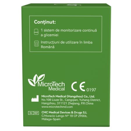 Senzor pentru monitorizarea continua a glicemiei, 1 bucata, Linx 705933