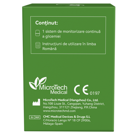 Senzor pentru monitorizarea continua a glicemiei, 1 bucata, Linx 705933