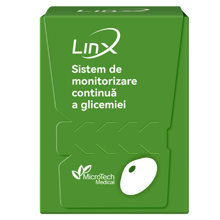 Senzor pentru monitorizarea continua a glicemiei, 1 bucata, Linx 705932