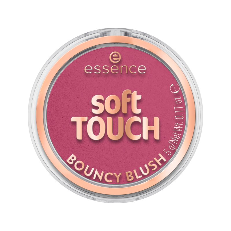 Fard de obraz 20 Electric Peony Bouncy Blush Soft Touch, 5 g, Essence