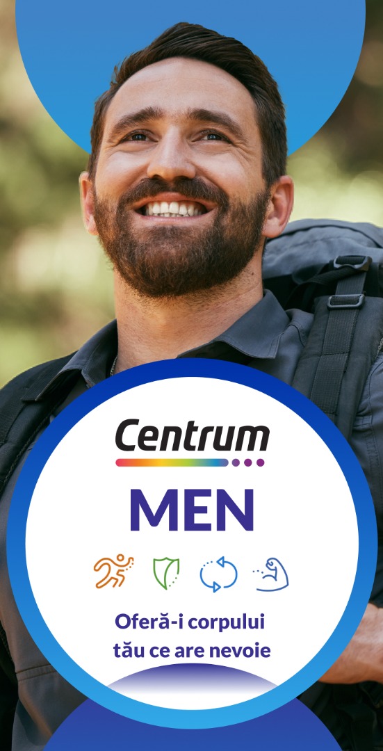 Centrum Men – complex de multivitamine și minerale pentru bărbați