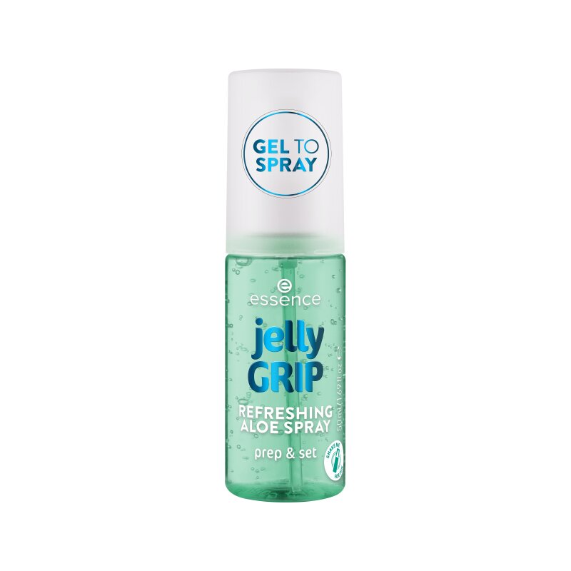 Spray pentru fixarea machiajului cu aloe vera Refreshing Jelly Grip, 50 ml, Essence