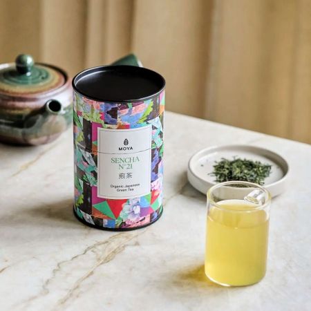 Ceai verde organic Sencha, 60 g, Moya 669181
