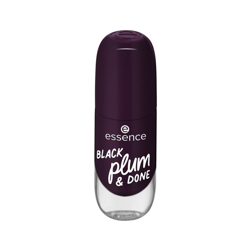 Lac pentru unghii 84 Black Plum&Done Gel Nail Colour, 8 ml, Essence