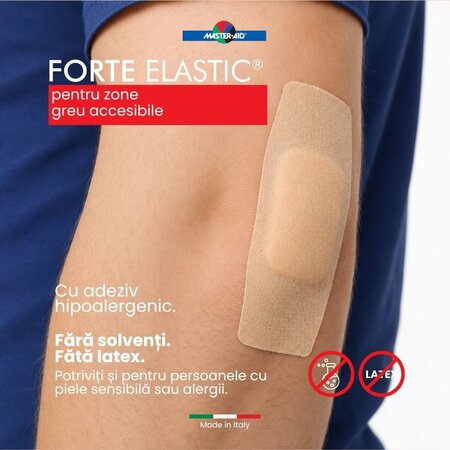 Plasturi elastici rezistenti Forte Elastic Super, 16 bucati, Pietrasanta Pharma 743941
