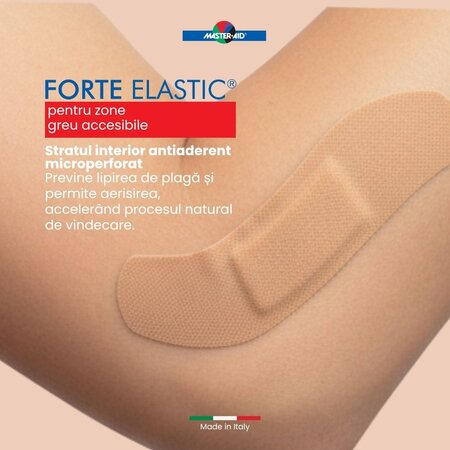 Plasturi elastici rezistenti Forte Elastic Super, 16 bucati, Pietrasanta Pharma 743940