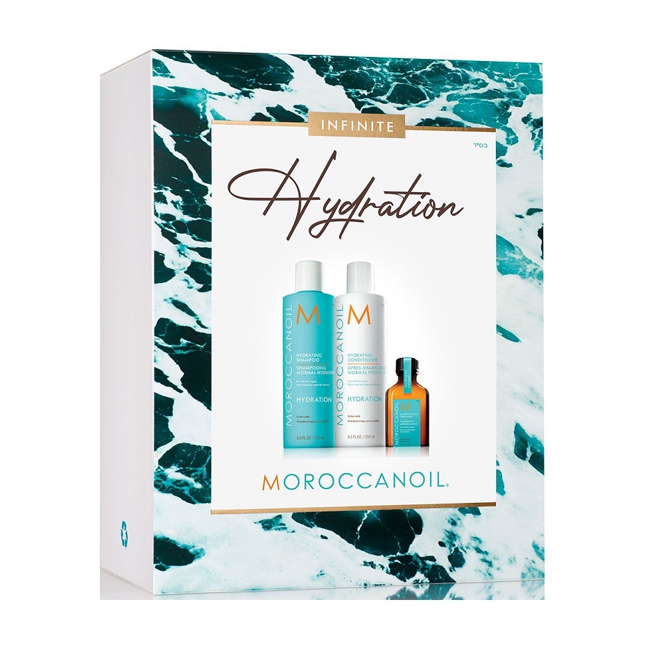 Pachet Spring  Hydration  pentru par vopsit, Moroccanoil