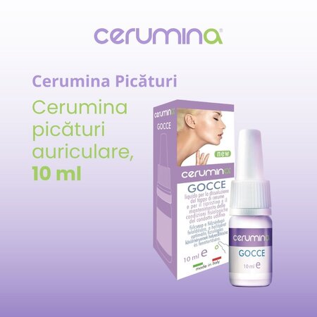 Picaturi auriculare Cerumina, 10 ml, Pietrasanta Pharma 683481