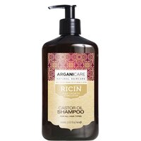 Sampon cu ulei de ricin pentru stimularea cresterii parului Castor Oil, 400 ml, Arganicare