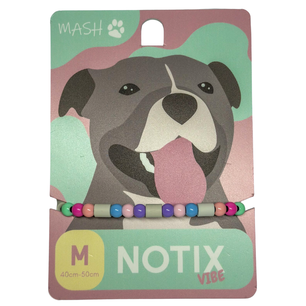 Zgarda colier pentru caini cu efect repelent Notix Vibe, Marimea M, 1 bucata, Mash Dogs