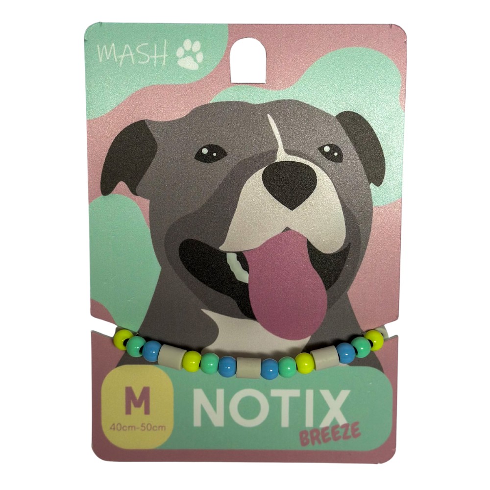 Zgarda colier pentru caini cu efect repelent Notix Breeze, Marimea M, 1 bucata, Mash Dogs