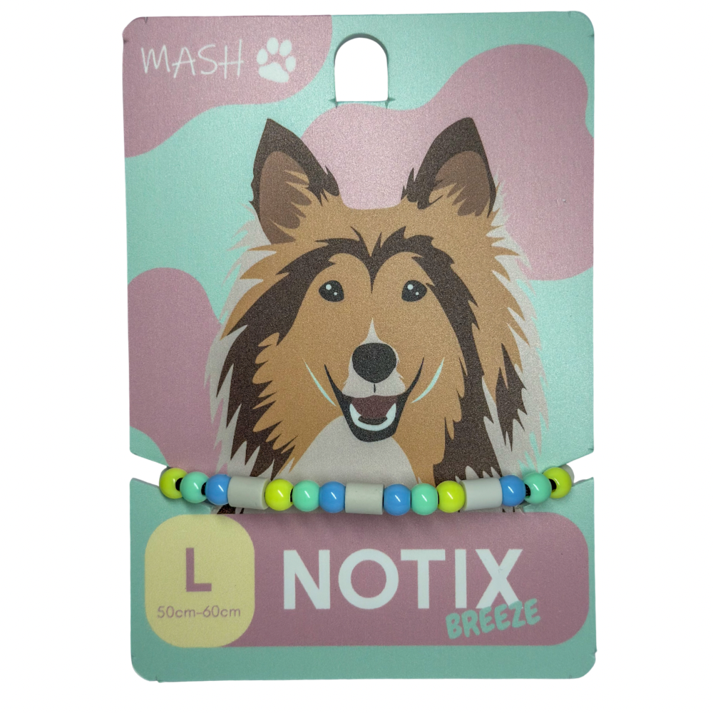 Zgarda colier pentru caini cu efect repelent Notix Breeze, Marimea L, 1 bucata, Mash Dogs