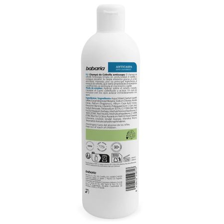 Sampon antimatreata cu extract de ceapa pentru fortifierea parului, 380 ml, Babaria 669567