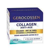 Crema hidratanta antirid de zi Collagen Anti-Age, 50 ml, Gerocossen