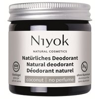 Deodorant si antiperspirant natural tip crema, 40 ml, Niyok
