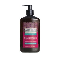 Sampon reparator si nutritiv cu Keratina, 400 ml, Arganicare