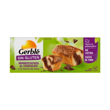 Chec marmorat fara gluten si fara lactoza, 200 g, Gerble 669720