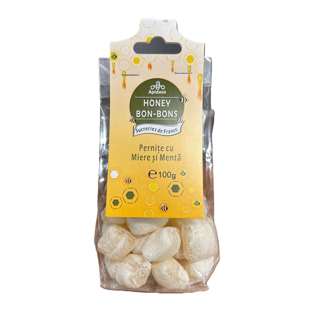 Pernite cu miere si menta, 100 g, Sucreries de France