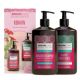 Set Sampon reparator si nutritiv cu Keratina, 400 ml+Balsam fortifiant si nutritiv cu Keratina, 400 ml, Arganicare 677568