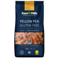 Paste fusilli din mazare galbena, 23% proteina, 250 g, Sam Mills