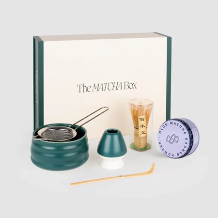Set premium pentru prepararea ceaiului Blue Matcha Toolbox, BBody 669709