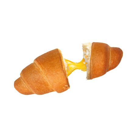 Croissant proteic cu crema de patiserie, 65 g, FeelingOK 669752