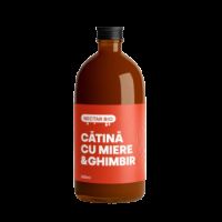 Nectar bio de catina, miere si ghimbir, 500 ml, Catineata