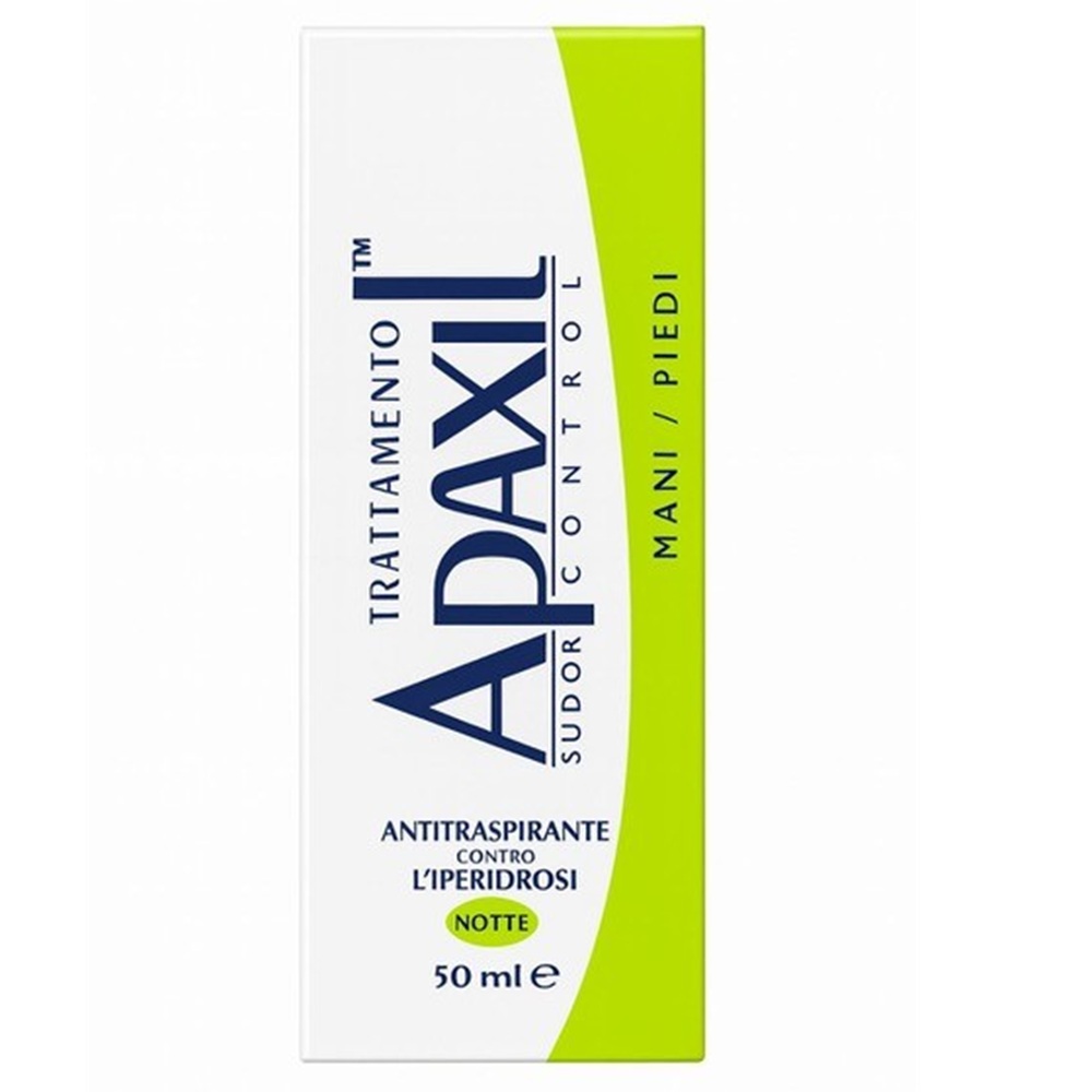 Tratament pentru controlul transpiratiei mainilor si picioarelor, 50 ml, Apaxil