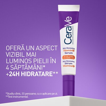 Serum cu vitamina C Skin Renewing, 30 ml, CeraVe 669805