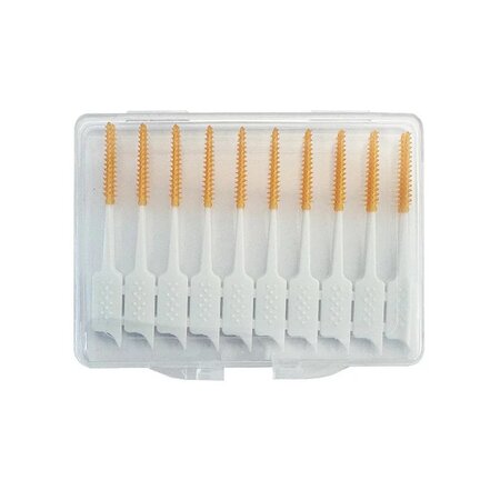 Periute interdentare din silicon L, 1.0–1.5 mm, DRM-S301L, 20 bucati, Dr.Mayer 669884