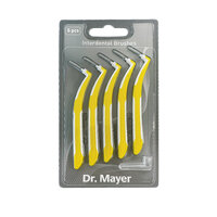 Periute interdentare M, 1.0 mm, DRM-S362M, Galben,, 5 bucati, Dr.Mayer