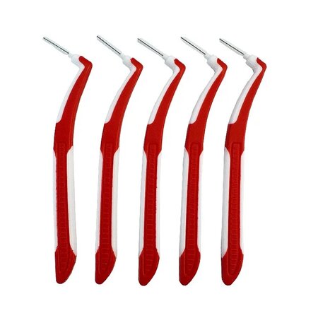 Periute interdentare S, 0.6 mm, DRM-S362SSS, Rosu,, 5 bucati, Dr.Mayer 669913