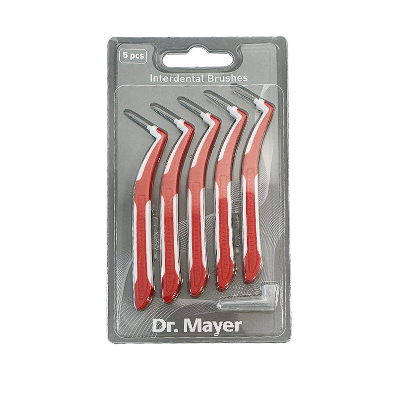 Periute interdentare S, 0.6 mm, DRM-S362SSS, Rosu,, 5 bucati, Dr.Mayer