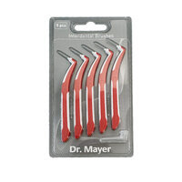 Periute interdentare S, 0.6 mm, DRM-S362SSS, Rosu,, 5 bucati, Dr.Mayer