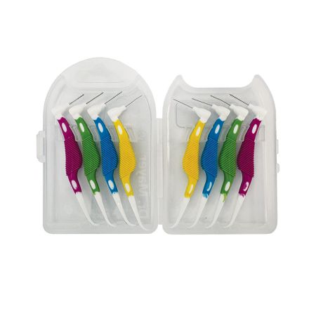 Kit periute interdentare 4 marimi, DRM-S368, 8 bucati, Dr. Mayer 669920