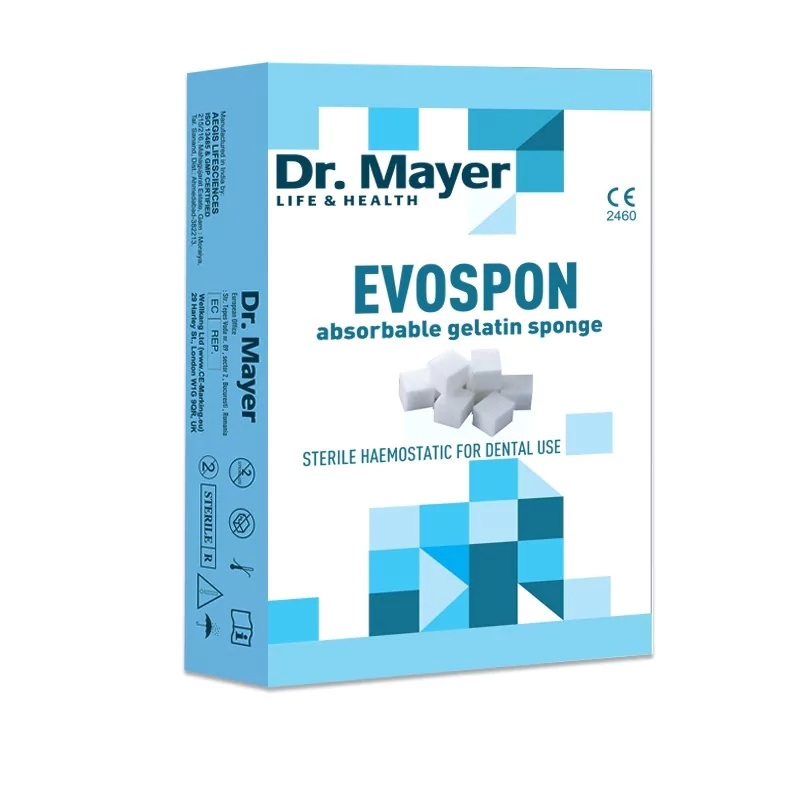 Bureti hemostatici Evospon, 32 bucati, Dr. Mayer