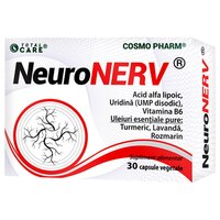 Neuronerv, 30 capsule vegetale, Cosmo Pharm