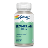 Enzima digestiva Bromelain Solaray, 500mg, 30 capsule, Secom